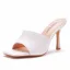 Modest / Simple Green Street Wear Womens Sandals 2023 9 cm Stiletto Heels Open / Peep Toe Sandals High Heels