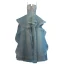 Chic / Beautiful Sage Green Cascading Ruffles Prom Dresses 2022 A-Line / Princess Organza Spaghetti Straps Lace Flower Sleeveless Backless Floor-Length / Long Prom Formal Dresses