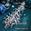 Sjarmerende Hvit Perle Rhinestone Legering Bryllup Har Tilbehor 2024