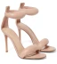 Unusual Fuchsia Cocktail Party Prom Womens Sandals 2022 Ankle Strap 9 cm Stiletto Heels Open / Peep Toe Sandals High Heels