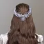 Charmant Argenté Faux Diamant Alliage Mariage Accessoire Cheveux Mariage 2024