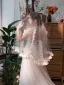 Élégant Blanche 1.5 m Tulle Voile De Mariée 2025