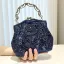Vintage / Retro Navy Blue Beading Prom Clutch Bags 2024