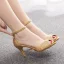 Sexy Noire Multi-Couleurs Faux Diamant Cocktail Sandales Femme 2023 Bride Cheville 7 cm Talons Aiguilles Peep Toes / Bout Ouvert Sandales Talons Hauts
