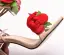 Flower Fairy Beige Prom Appliques Womens Sandals 2025 Ankle Strap 11 cm Stiletto Heels Open / Peep Toe Sandals High Heels