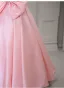 Onírico Rosa Bowknot Vestidos de gala 2026 Ball Gown Sweetheart Sin Mangas Sin Espalda