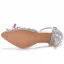 Charmant Multifarben Strass Kristall Brautschuhe 2022 7 cm Stilettos Spitzschuh Hochzeit Sandaletten Hochhackige