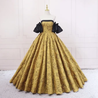 Black Gold Dress | Veaul