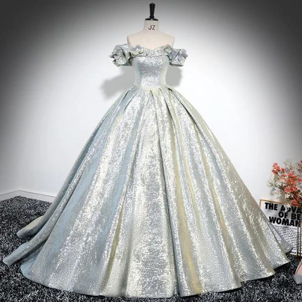 silver and gold dresses Sherri Hill 55738 Dress | Sherri Hill Dresses main image 1