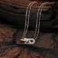 Fashion Silver Street Wear Cubic Zirconia Rhinestone Necklaces 2023 Accessories
