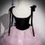 Fashion Blushing Pink Appliques Cascading Ruffles Prom Dresses Ball Gown 2024 Spaghetti Straps Bow Sleeveless Floor-Length / Long Prom Formal Dresses