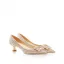 Sparkly Gold Rhinestone Sequins Wedding Shoes 2026 Leather 5 cm Stiletto Heels Pointed Toe Wedding Pumps High Heels