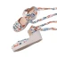 Fashion White Summer Street Wear Womens Sandals 2023 Ankle Strap 7 cm Wedges Square Toe Sandals