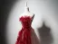 High-end Burgundy Beading Appliques Prom Dresses 2024 A-Line / Princess Strapless Sleeveless Backless Floor-Length / Long Prom Formal Dresses