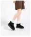 Comfortable Brown Street Wear Leather Flat Suede Snow Boots 2024 Round Toe Womens Boots