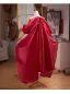 Unusual Burgundy Prom shawl 2025