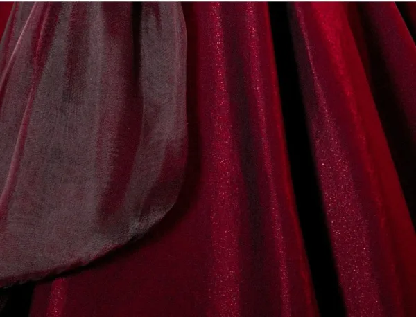 Charming Burgundy Prom Dresses 2025 Ball Gown Strapless Sleeveless Floor-Length / Long Backless Formal Dresses
