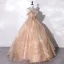 Charmant Champagner Ballkleider 2022 Ballkleid Spaghettiträger Ärmellos Rückenfreies Schleife Stoffgürtel Lange Festliche Kleider