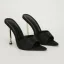 Fashion Summer Pool Blue Street Wear Casual Womens Sandals 2022 Rhinestone 11 cm Stiletto Heels Open / Peep Toe Sandals High Heels