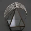 Charmant Argenté Faux Diamant Zircon Mariage Tiare 2022 Alliage Accessoire Cheveux Mariage Accessoire Cheveux Mariage Tiare