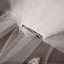 Lovely White Bow Tulle Wedding Veils 2025