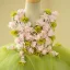 Flower Fairy Sage Green Appliques Birthday Short Flower Girl Dresses Ball Gown 2023 V-Neck Sleeveless Flower Girl Dresses