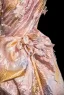 Fashion Blushing Pink Beading Prom Dresses 2025 A-Line / Princess Off-The-Shoulder Short Sleeve Backless Floor-Length / Long Formal Dresses