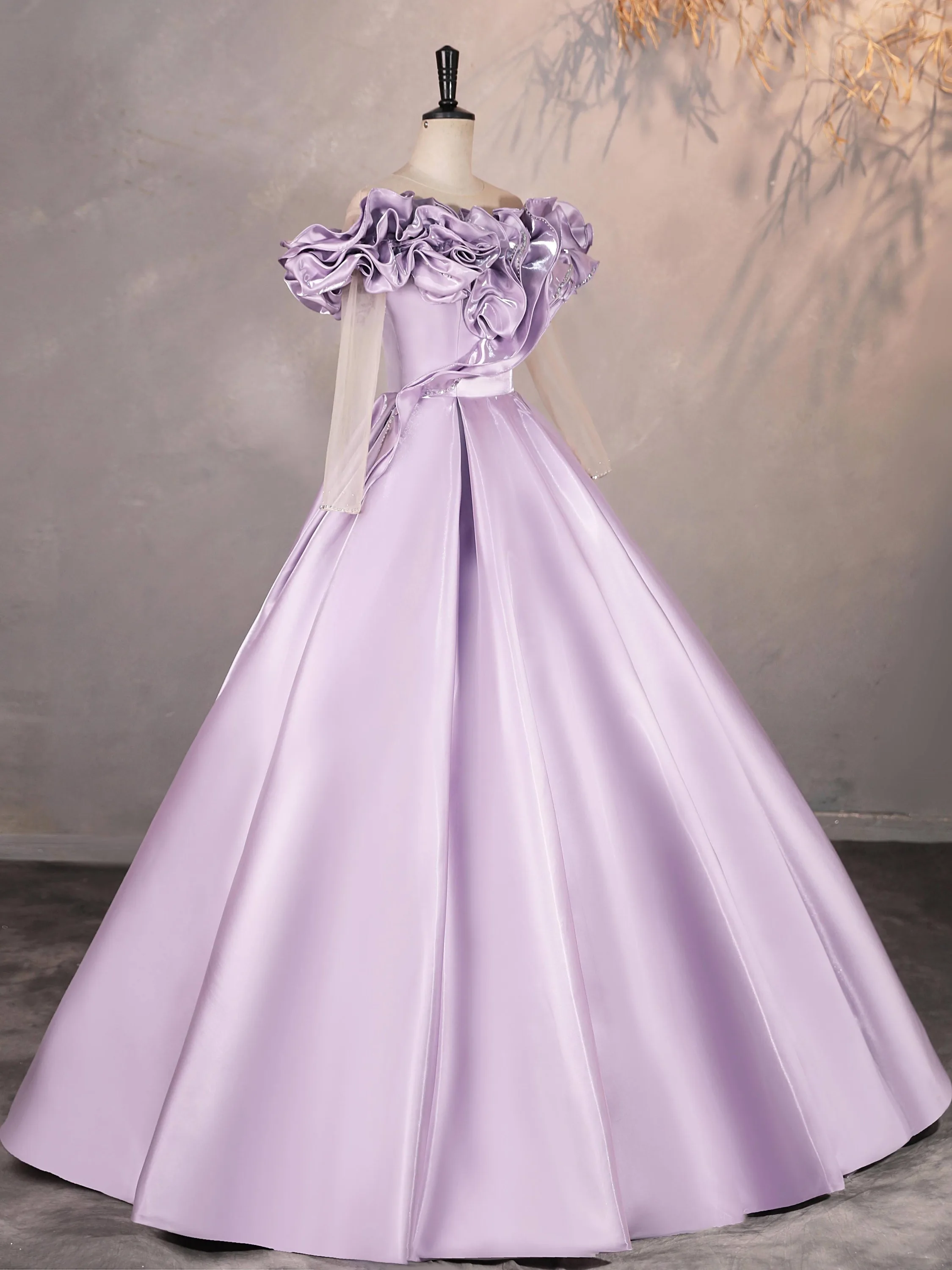 strapless open back dress All For You Purple Tiered Cotton Dress – Shop the Mint