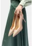 Chic / Beautiful Nude Leather Handmade  Evening Party Pumps 2024 8 cm Stiletto Heels Pointed Toe Pumps High Heels