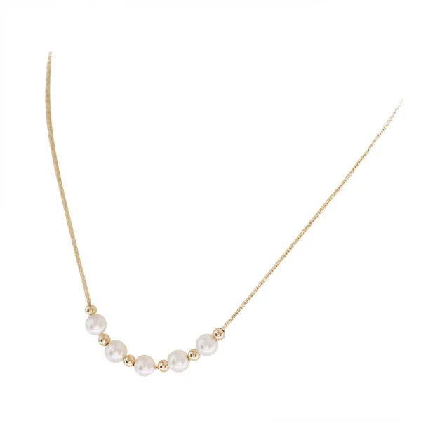 Elegant White Pearl Sterling Silver Prom Necklaces Accessories 2023