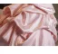Elegant Candy Pink Pearl Cascading Ruffles Satin Prom Dresses 2026 Ball Gown Strapless Sleeveless Backless Sweep Train Formal Dresses