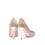 Glittrande Guld Rhinestone Paljetter Brudskor 2024 6 cm Stilettklackar Spetsiga Bröllop Pumps Högklackade
