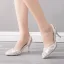 Chic / Beautiful White Rhinestone Wedding Shoes 2023 7 cm Stiletto Heels Pointed Toe Wedding High Heels