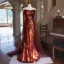 Scintillantes Bordeaux Paillettes Trompette / Sirène Robe De Soirée 2024 Bustier Sans Manches Dos Nu Train De Balayage Soirée Robe De Ceremonie