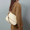 Fashion Ivory Leather Casual Women's Bags 2022 Tote Bag Shoulder Bags