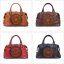 Vintage / Retro Coffee Leather Totem Women's Bags Handbag 2023 Street Wear