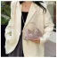 Sparkly Sølv Paljetter Aften Clutch Veske 2025