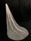 Modest / Simple White Glitter Sweep Train 2 m Wedding Veils 2025