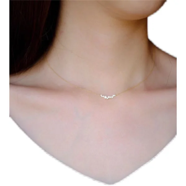 Charming Gold Rhinestone Sterling Silver Prom Necklaces Accessories 2023