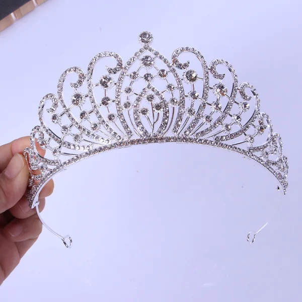 Chic / Belle Faux Diamant Multi-Couleurs Mariage Tiare Accessoire Cheveux Mariage Alliage 2022