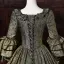 Vintage / Retro Medieval Dark Green Prom Dresses 2026 Ball Gown Square Neckline Bell sleeves Floor-Length / Long Formal Dresses