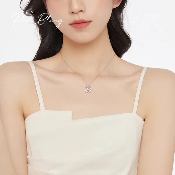 Lovely Silver Sterling Silver Prom Bow Necklaces Accessories 2023
