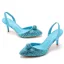 Sexy Summer Sky Blue Rhinestone Cocktail Party 2023 7 cm Stiletto Heels Pointed Toe Womens Sandals