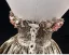 Sparkly Gold Beading Pearl Sequins Appliques Prom Dresses 2024 Ball Gown Strapless Sleeveless Backless Floor-Length / Long Prom Formal Dresses