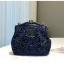Vintage / Retro Navy Blue Beading Prom Clutch Bags 2024