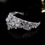 Charmant Argenté Perle Faux Diamant Accessoire Cheveux Mariage 2023 Mariage Alliage