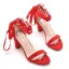Roman Black Summer Street Wear Womens Sandals 2023 Ankle Strap 7 cm Stiletto Heels Open / Peep Toe Sandals High Heels