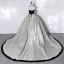 Élégant Noire Daim Robe De Bal 2022 Robe Boule Bustier Sans Manches Dos Nu Chapel Train Robe De Ceremonie