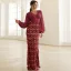 Chic / Belle Gris Perlage Paillettes Gland Vacances Robe De Soirée 2022 Trompette / Sirène V-Cou Manches Longues Fendue devant Longue Robe De Ceremonie