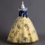 Chic / Beautiful Sky Blue Lace Flower Sequins Flower Girl Dresses 2024 Ball Gown Birthday Sleeveless Scoop Neck Bow Floor-Length / Long